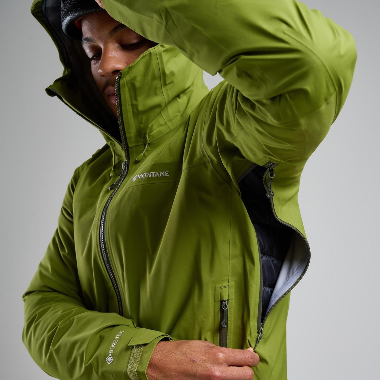 PHASE XT JACKET-ALDER GREEN-S pánská bunda zelená