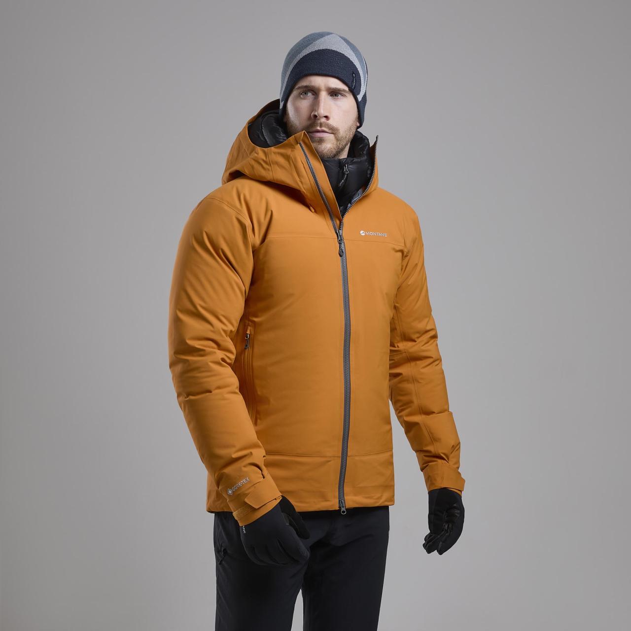 PHASE XT JACKET-FLAME ORANGE-M pánská bunda žlutooranžová