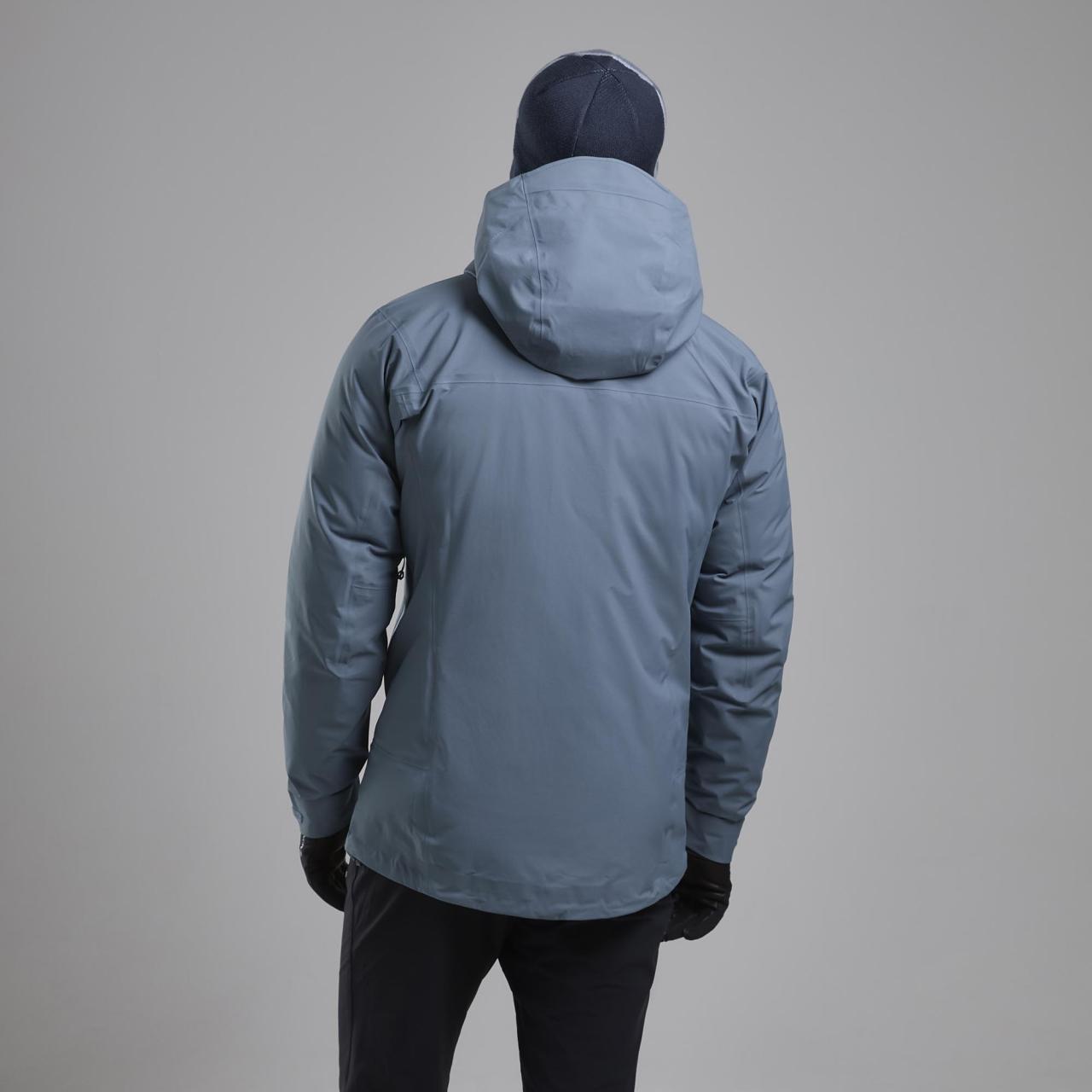 PHASE XT JACKET-STONE BLUE-S pánská bunda šedomodrá