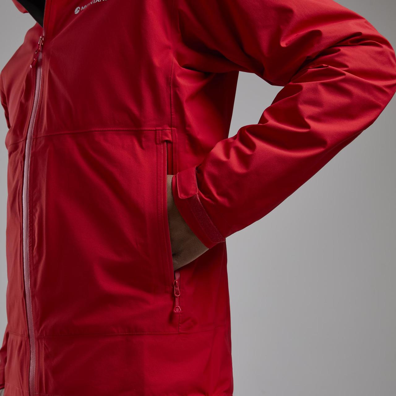 SPIRIT LITE JACKET-ADRENALINE RED-M pánská bunda červená