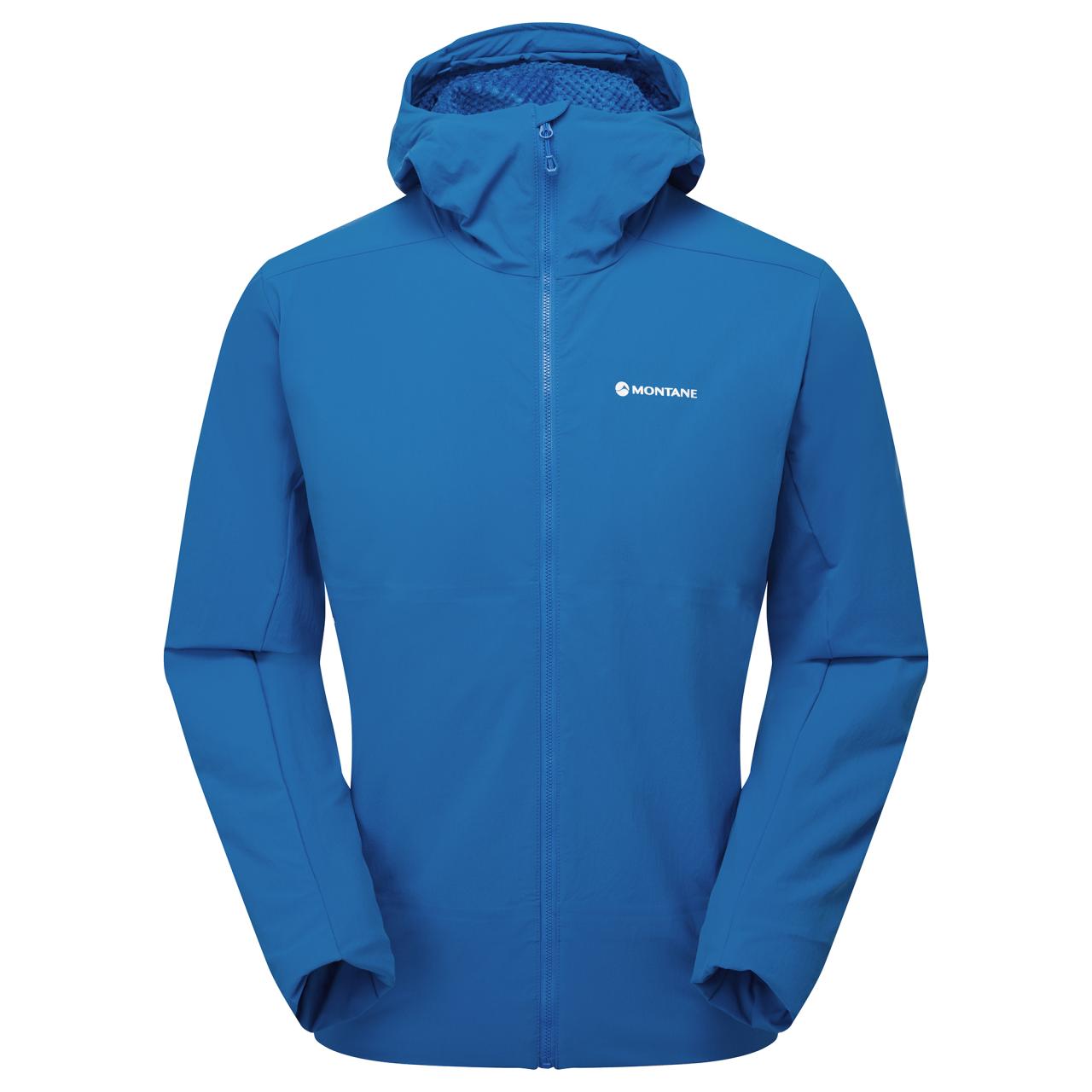 KHAMSIN HOODIE-NEPTUNE BLUE-XL pánská bunda modrá