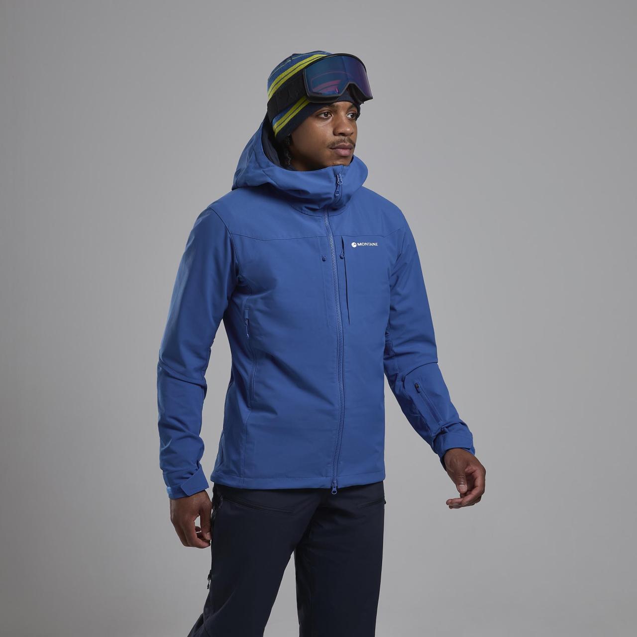 NORDES HOODIE-NEPTUNE BLUE-XXL pánská bunda modrá