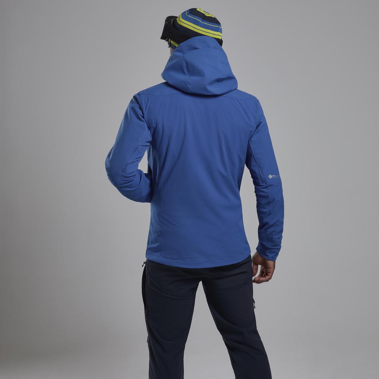 NORDES HOODIE-NEPTUNE BLUE-L pánská bunda modrá