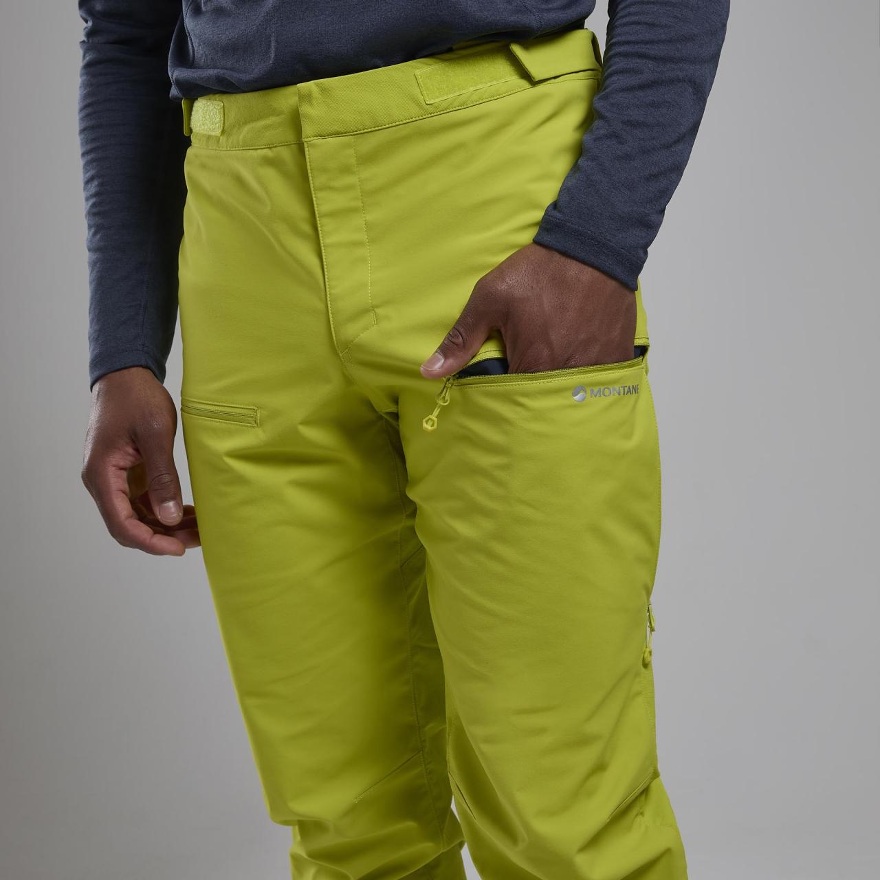 NORDES PANTS-CITRUS SPRING-36/XL pánské kalhoty žlutozelené