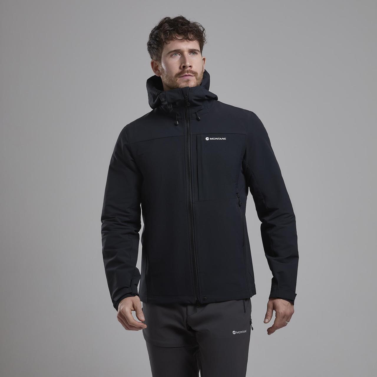 TENACITY XT HOODIE-BLACK-XL pánská bunda černá