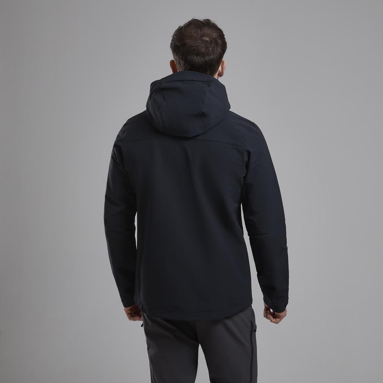 TENACITY XT HOODIE-BLACK-XXL pánská bunda černá