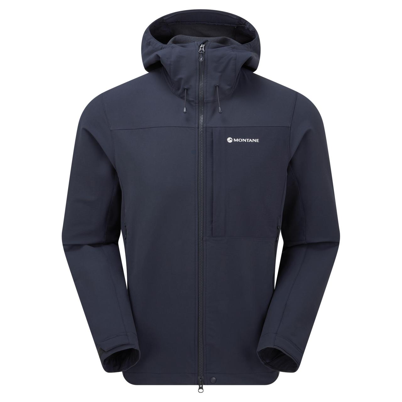 TENACITY XT HOODIE-ECLIPSE BLUE-M pánská bunda modrá