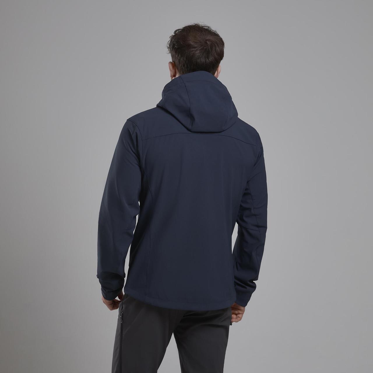 TENACITY XT HOODIE-ECLIPSE BLUE-L pánská bunda modrá