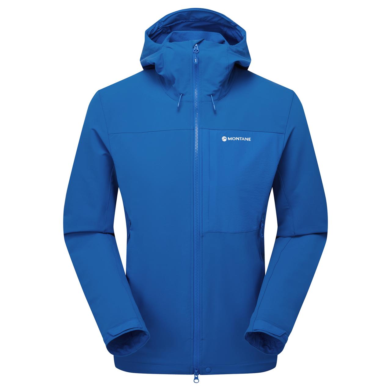 TENACITY XT HOODIE-NEPTUNE BLUE-L pánská bunda modrá