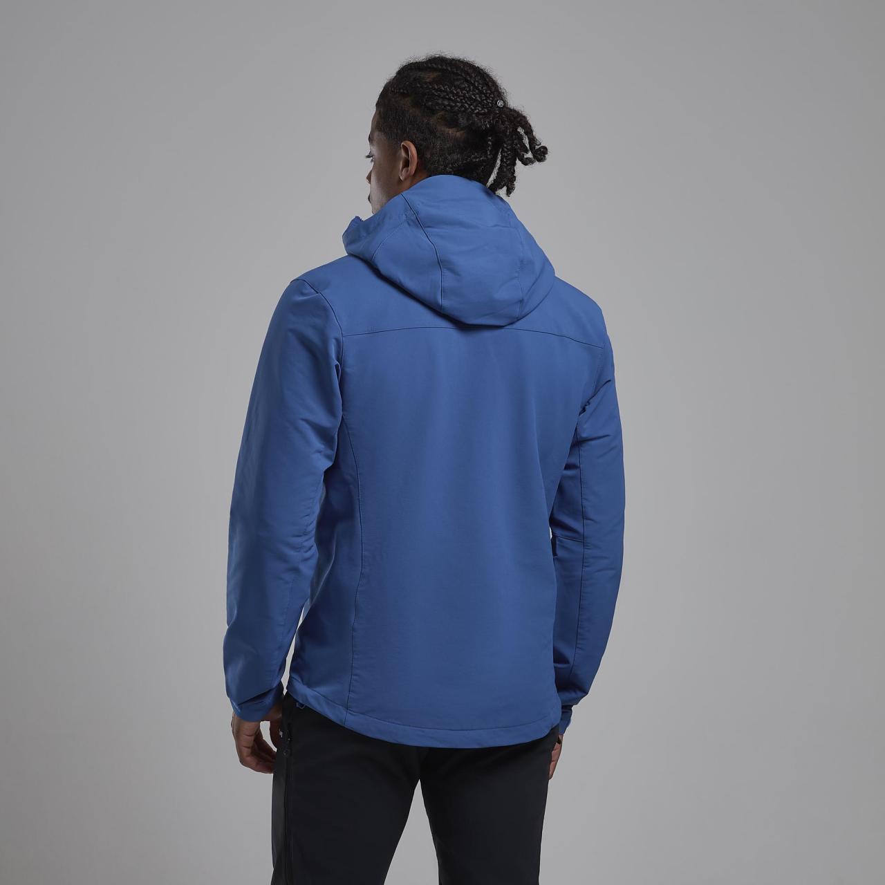 TENACITY XT HOODIE-NEPTUNE BLUE-XL pánská bunda modrá