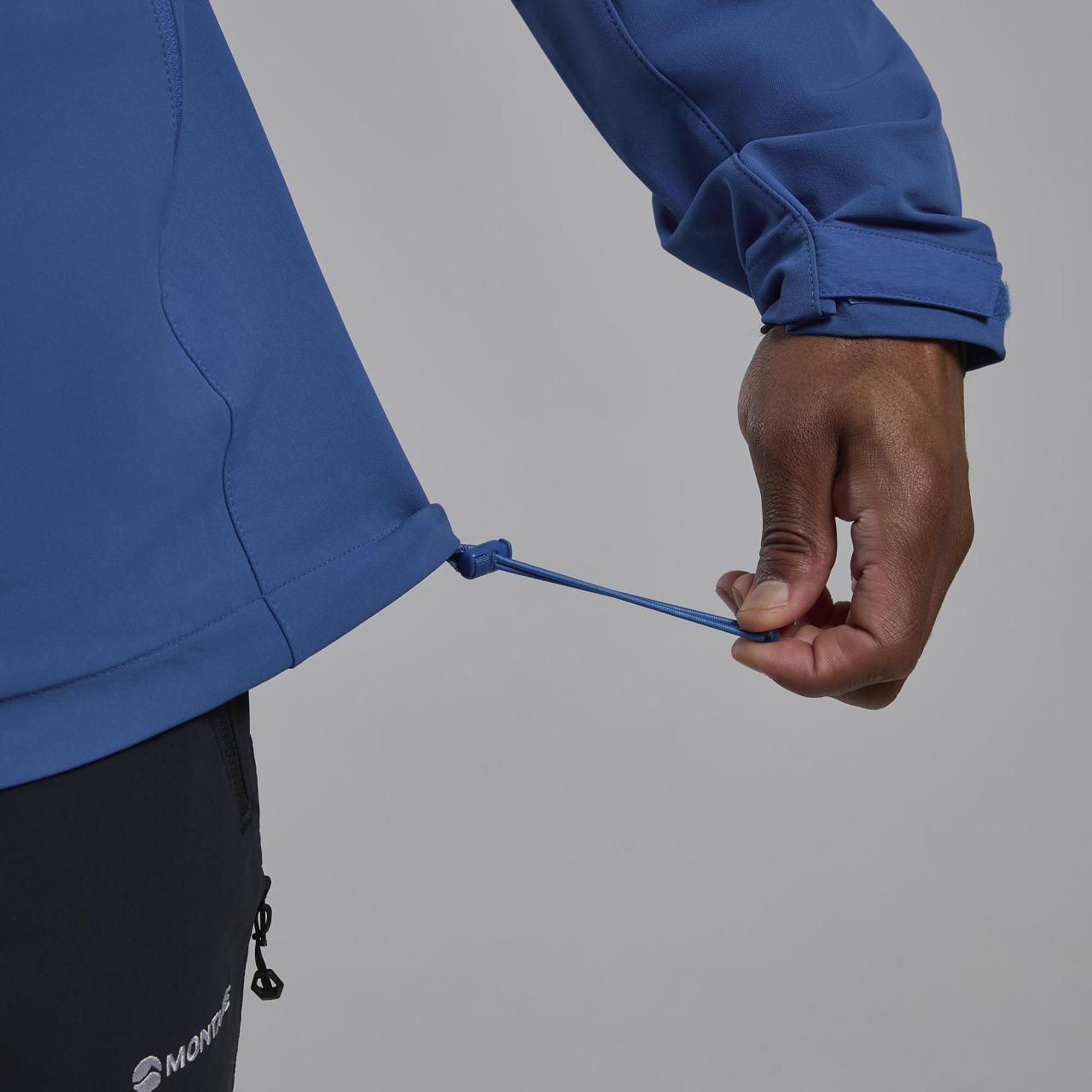 TENACITY XT HOODIE-NEPTUNE BLUE-XXL pánská bunda modrá