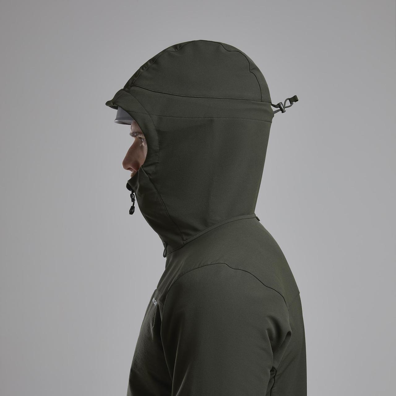 TENACITY XT HOODIE-OAK GREEN-XL pánská bunda zelená