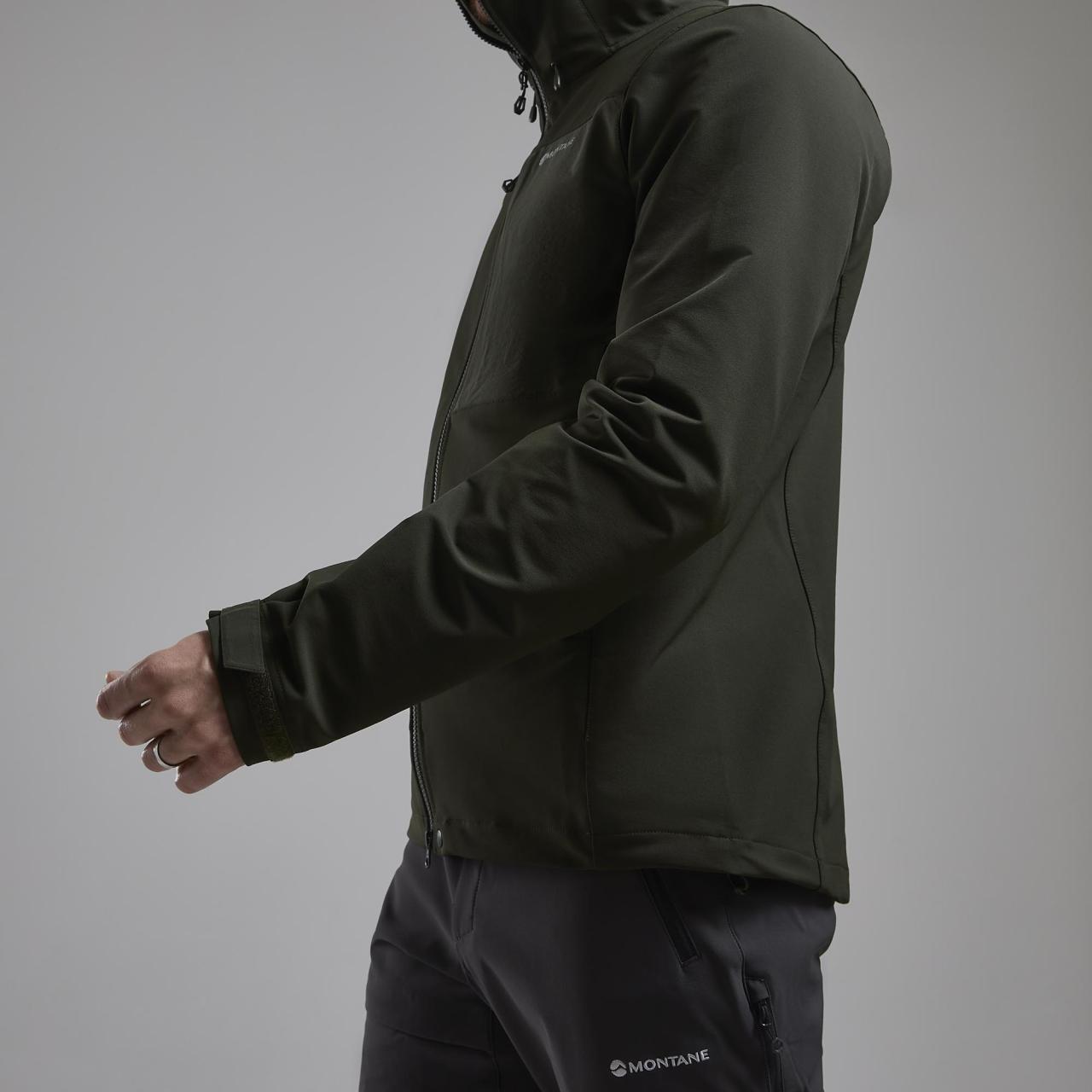 TENACITY XT HOODIE-OAK GREEN-XL pánská bunda zelená