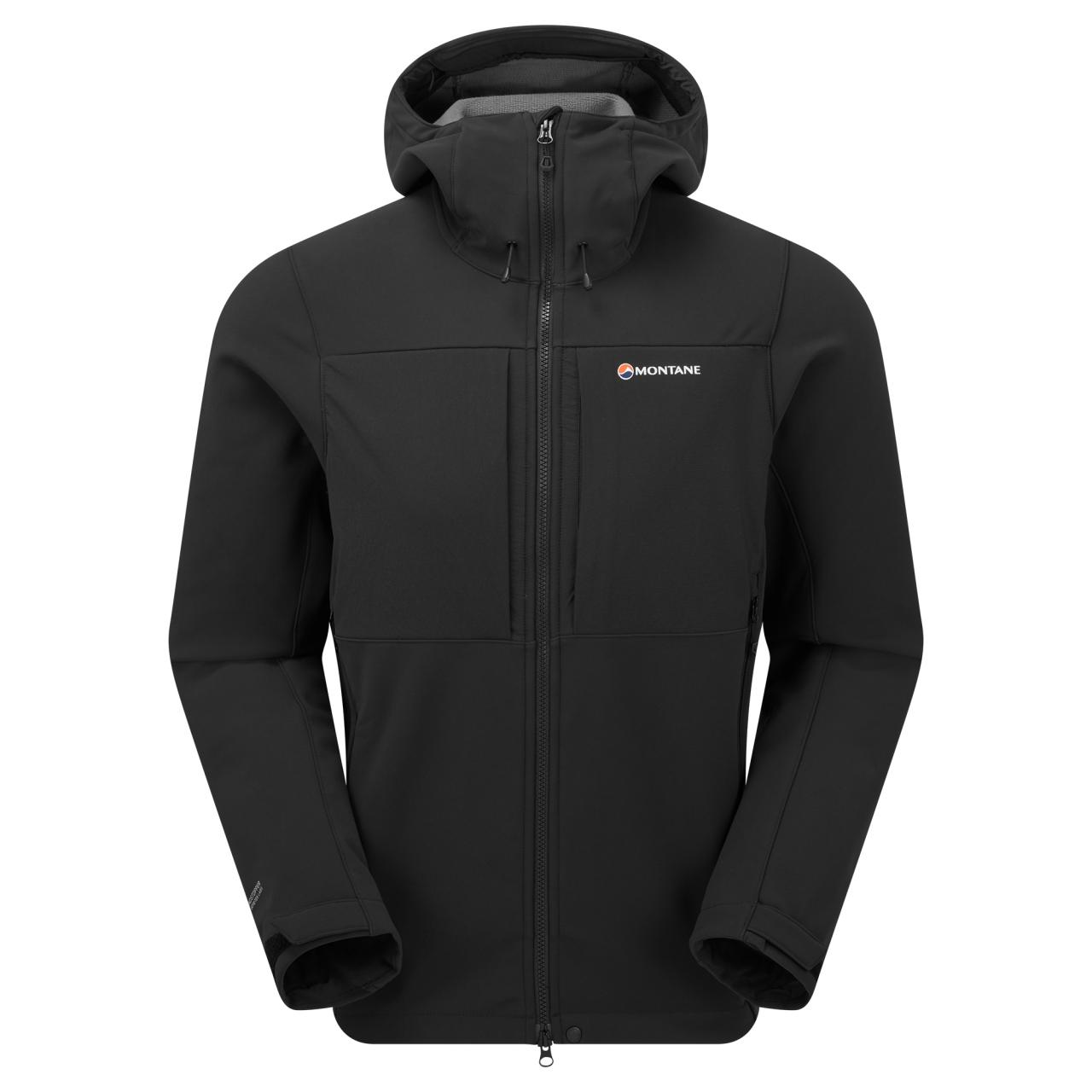 WINDJAMMER XPD HOODIE-BLACK-L pánská bunda černá