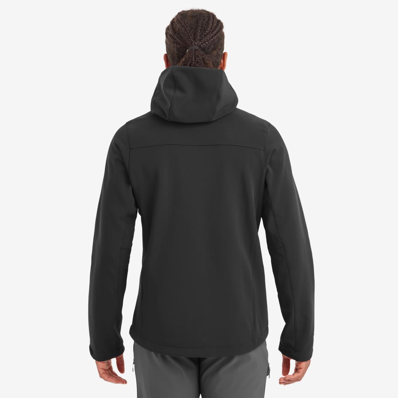 WINDJAMMER XPD HOODIE-BLACK-XL pánská bunda černá