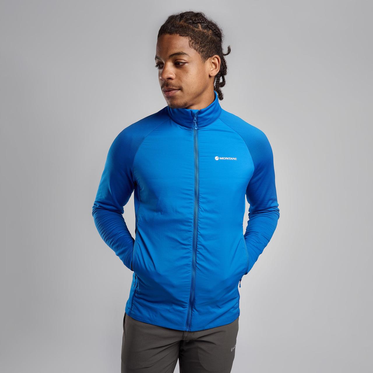 SIROCCO LITE JACKET-NEPTUNE BLUE-M pánská bunda modrá