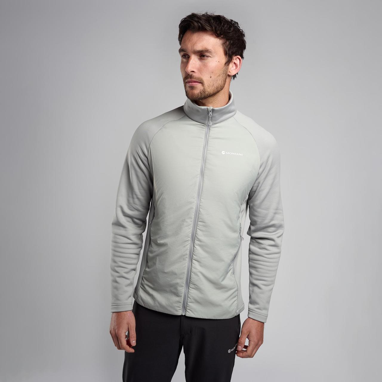 SIROCCO LITE JACKET-PEBBLE BLUE-M pánská bunda modrošedá