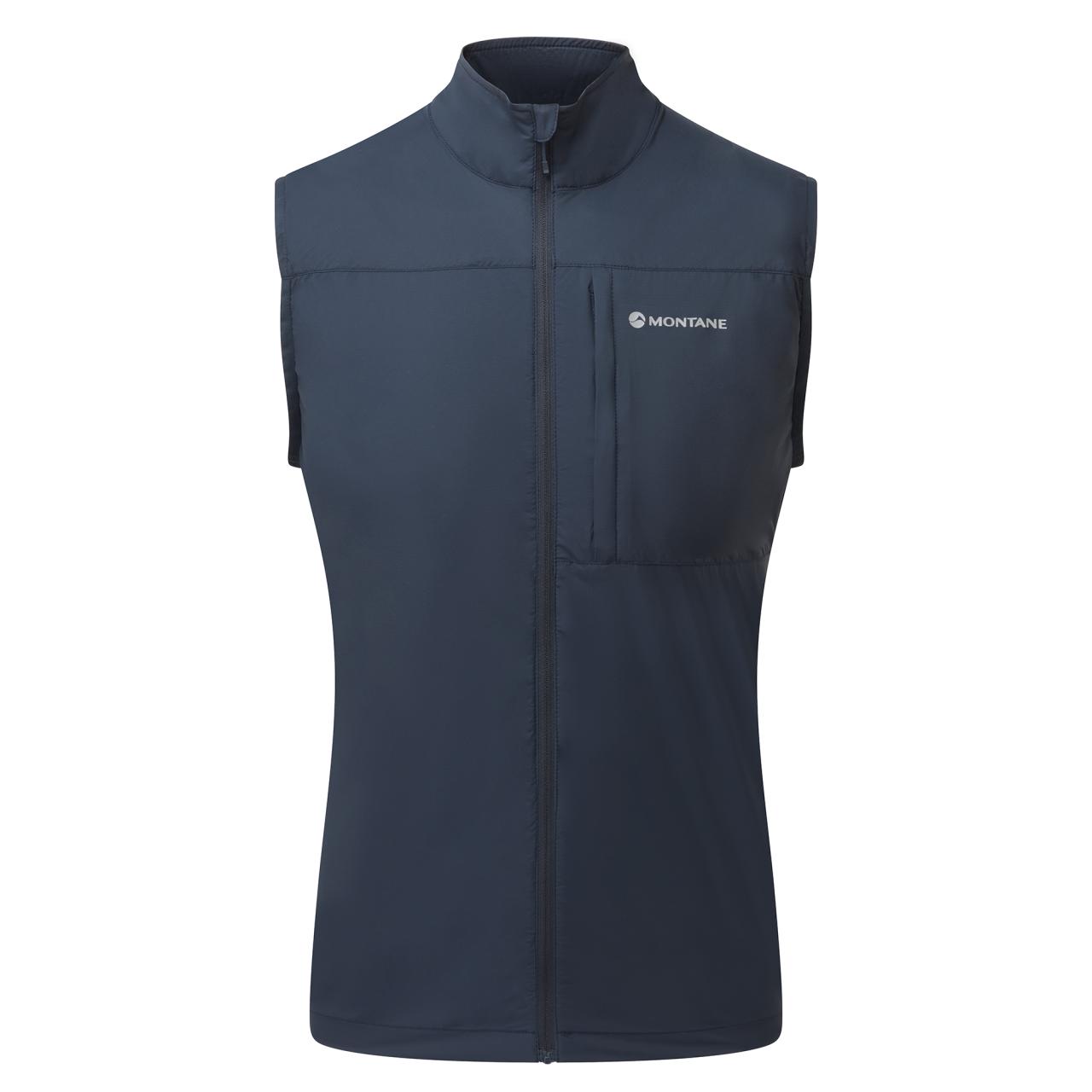 FEATHERLITE GILET-ECLIPSE BLUE-XS pánská vesta modrá