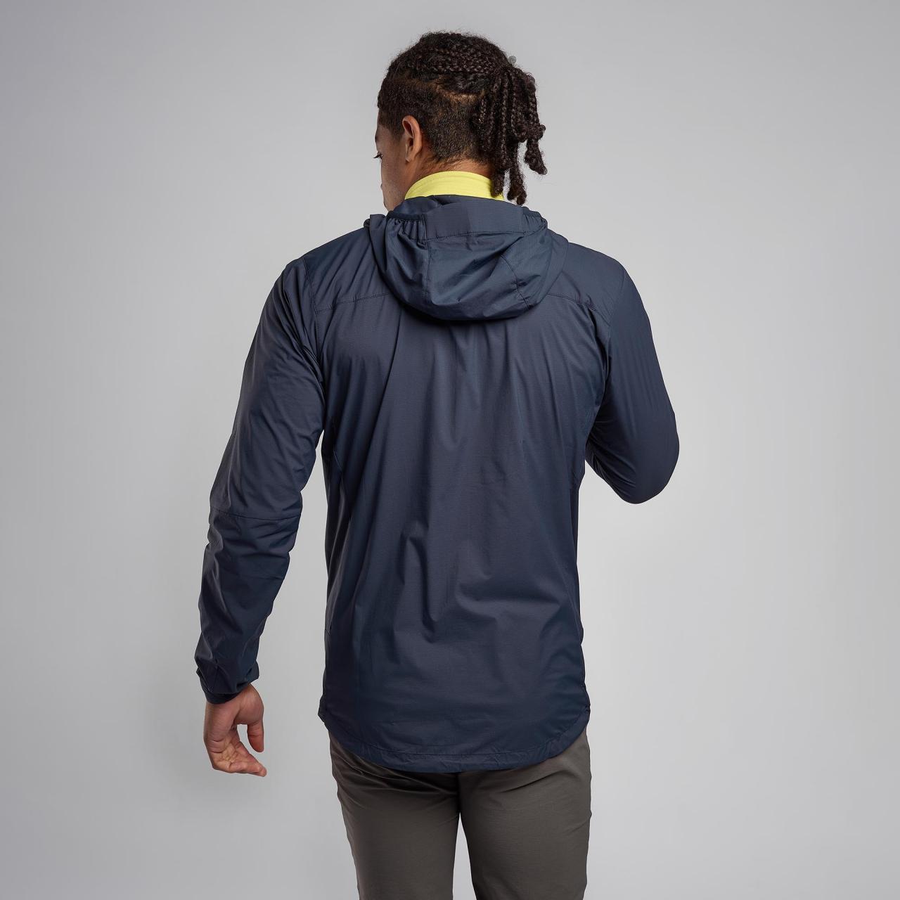 FEATHERLITE HOODIE-ECLIPSE BLUE-XL pánská bunda modrá