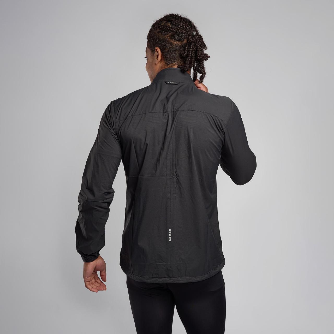 FEATHERLITE JACKET-BLACK-M pánská bunda černá