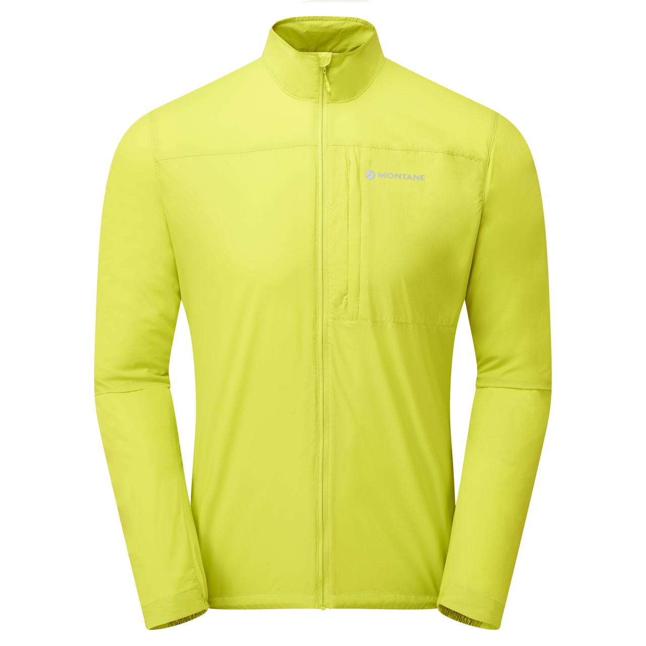 FEATHERLITE JACKET-CITRUS SPRING-L pánská bunda žlutozelená