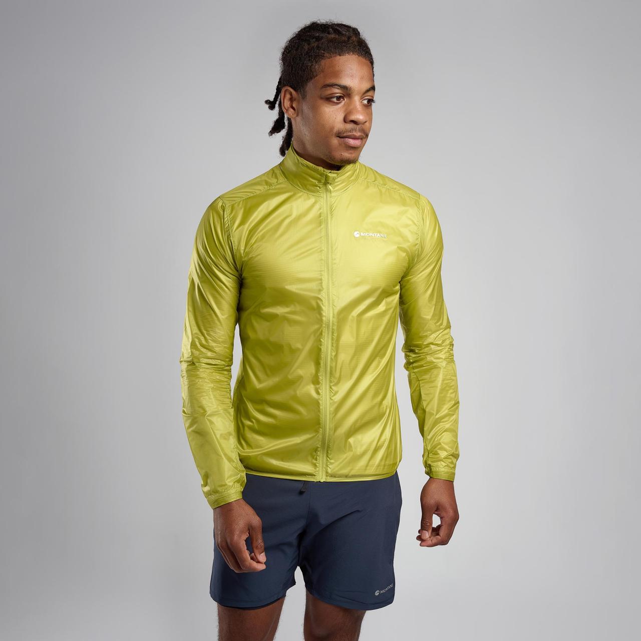 FEATHERLITE NANO JACKET-CITRUS SPRING-XS pánská bunda žlutozelená