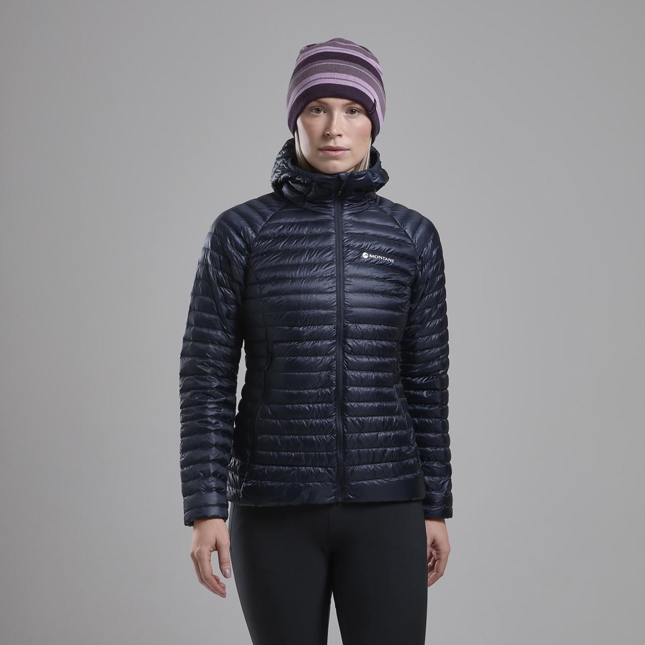 FEM ALPINE 850 NANO HOODIE-ECLIPSE BLUE-UK10/S dámská bunda modrá