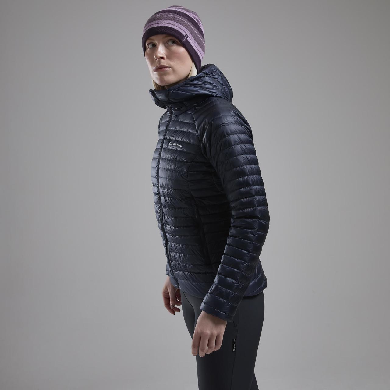 FEM ALPINE 850 NANO HOODIE-ECLIPSE BLUE-UK10/S dámská bunda modrá