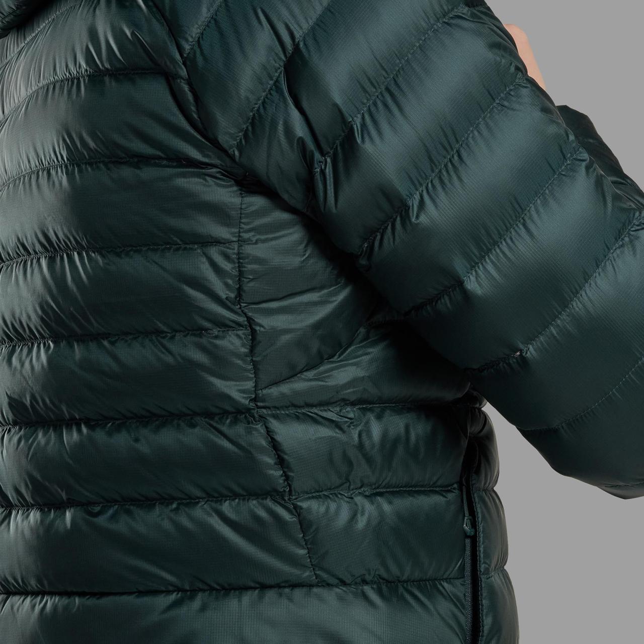 FEM ANTI-FREEZE HOODIE-DEEP FOREST-UK10/S dámská bunda tmavě zelená