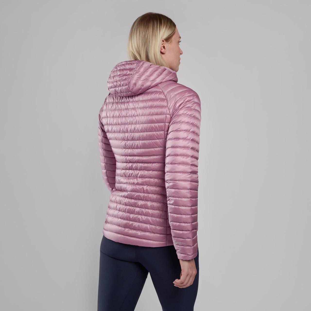 FEM ANTI-FREEZE LITE HOODIE-ALLIUM-UK8/XS dámská bunda lila