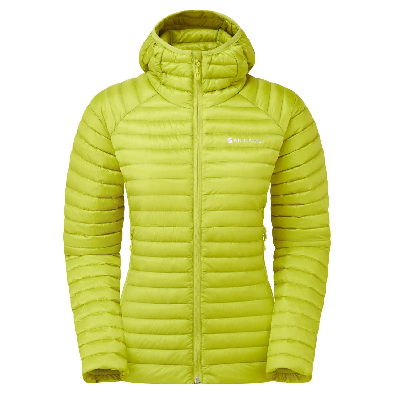 FEM ANTI-FREEZE LITE HOODIE-CITRUS SPRING-UK14/L dámská bunda žlutozelená