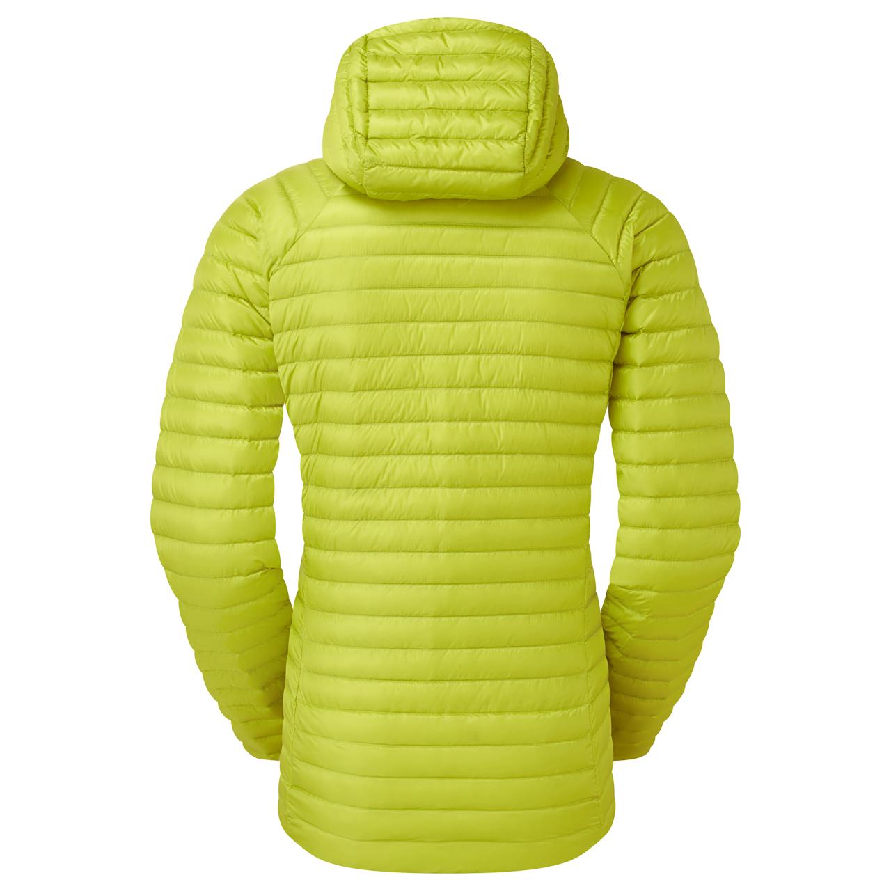 FEM ANTI-FREEZE LITE HOODIE-CITRUS SPRING-UK8/XS dámská bunda žlutozelená