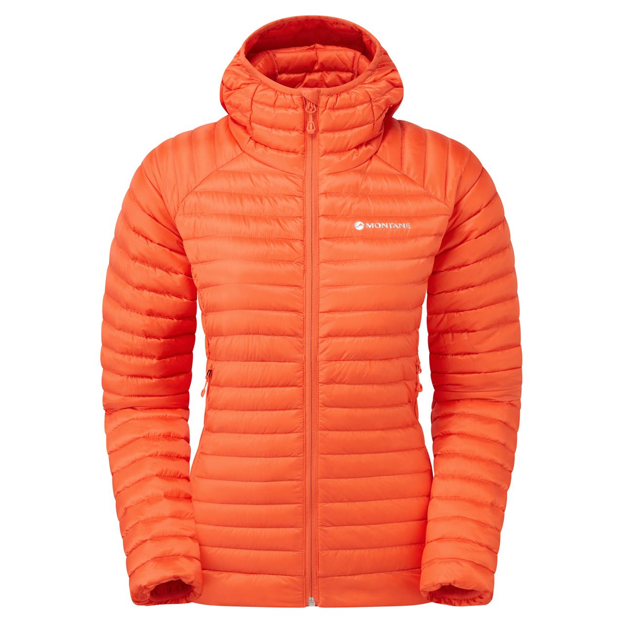 FEM ANTI-FREEZE LITE HOODIE-TIGERLILY-UK10/S dámská bunda oranžová