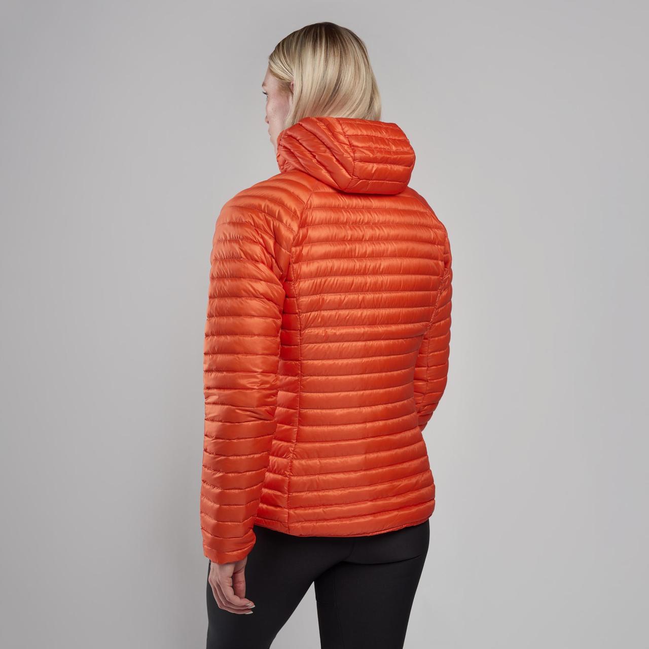 FEM ANTI-FREEZE LITE HOODIE-TIGERLILY-UK12/M dámská bunda oranžová