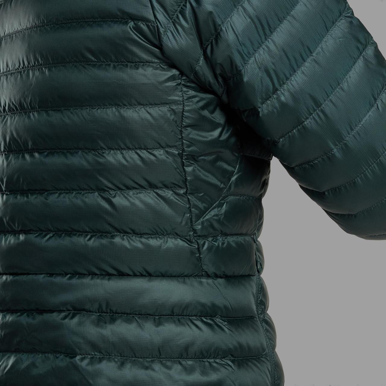 FEM ANTI-FREEZE LITE HOODIE-DEEP FOREST-UK10/S dámská bunda tmavě zelená