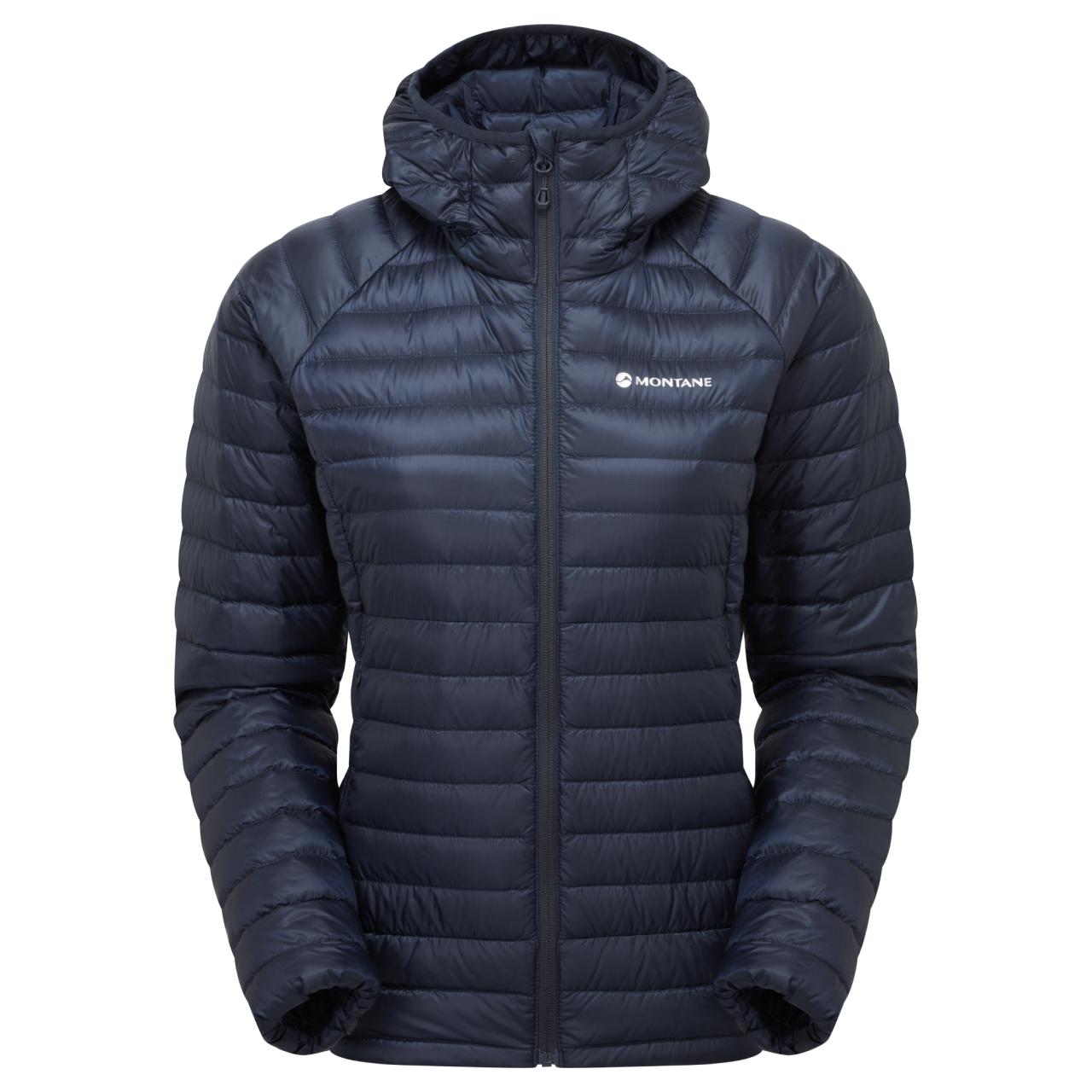 FEM ANTI-FREEZE LITE HOODIE-ECLIPSE BLUE-UK10/S dámská bunda modrá