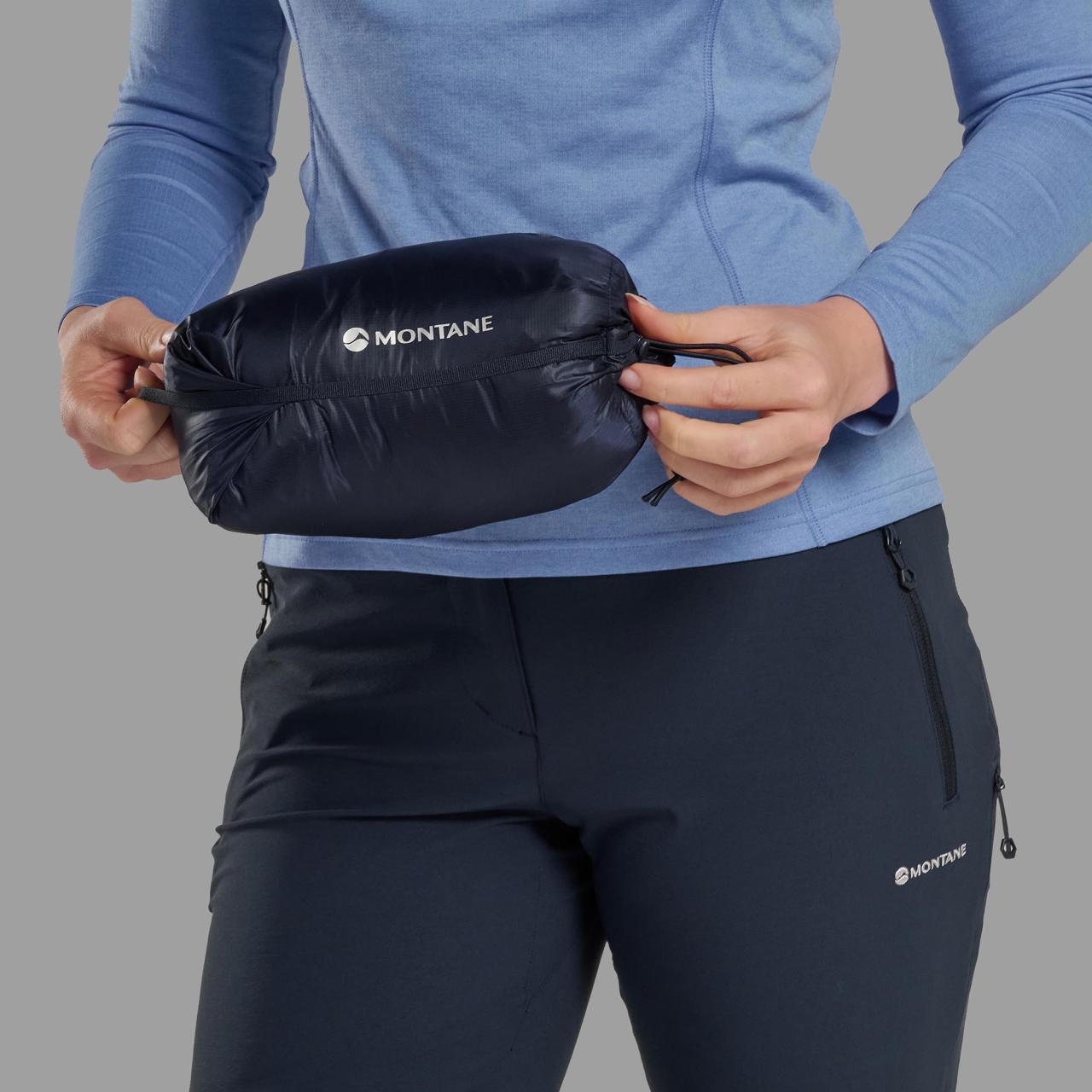 FEM ANTI-FREEZE LITE HOODIE-ECLIPSE BLUE-UK10/S dámská bunda modrá