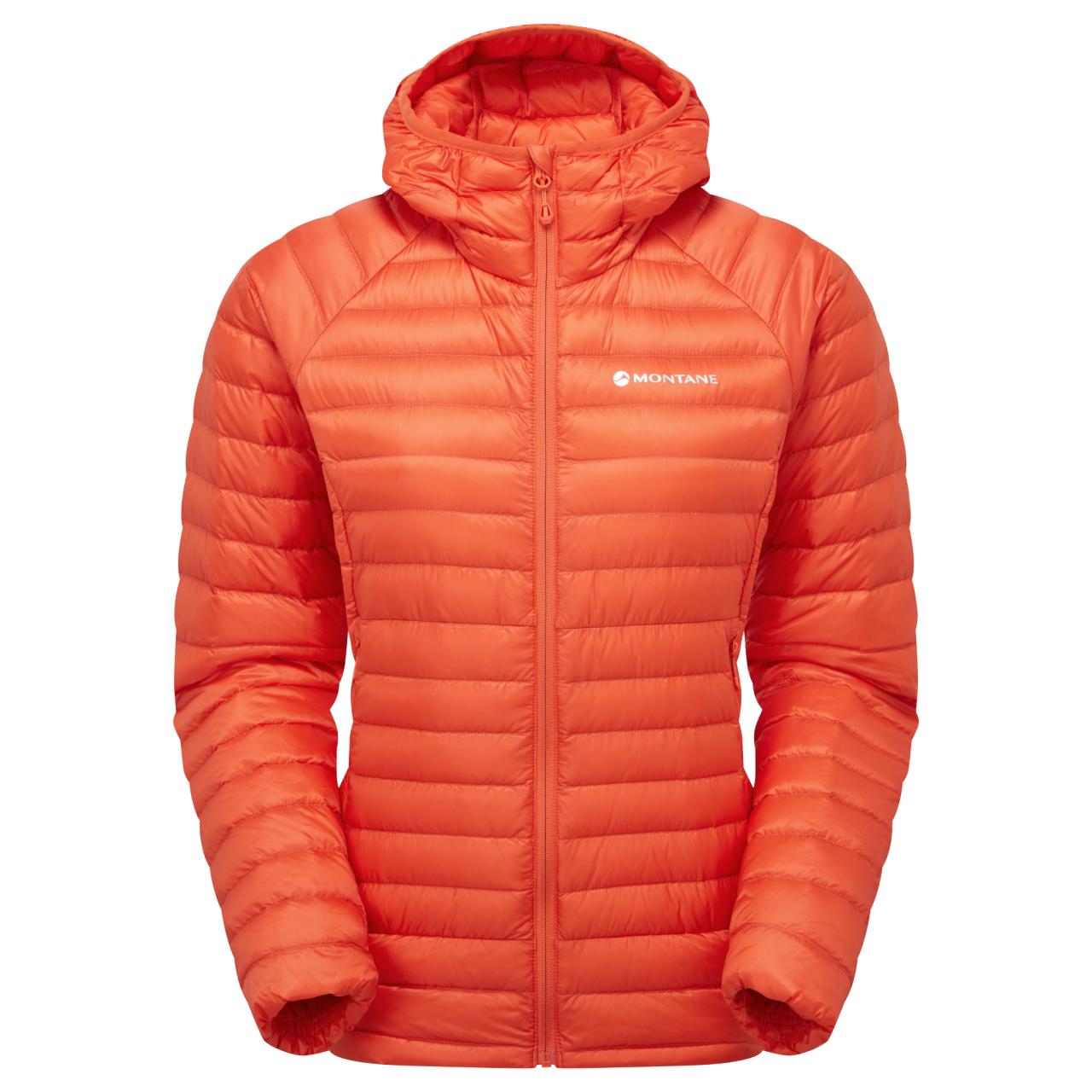 FEM ANTI-FREEZE LITE HOODIE-TIGERLILY-UK10/S dámská bunda oranžová