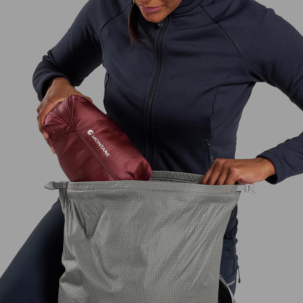 FEM ANTI-FREEZE XT HOODIE-SUMAC-UK10/S dámská bunda bordó