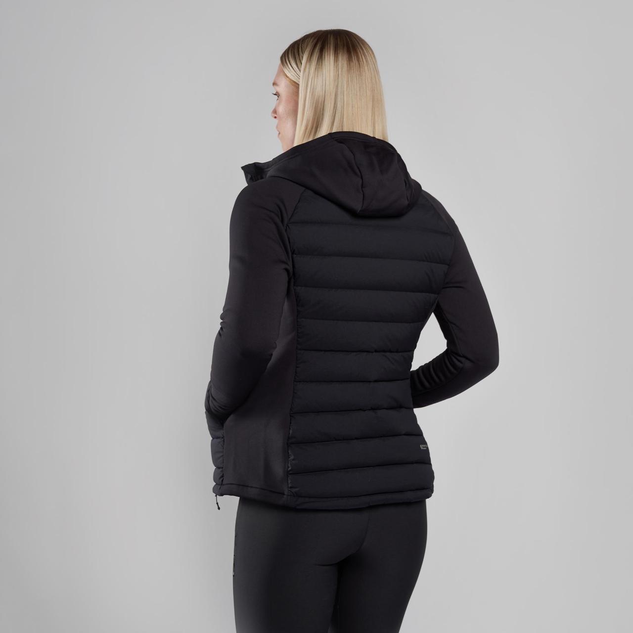 FEM COMPOSITE HOODIE-BLACK-UK8/XS dámská bunda černá