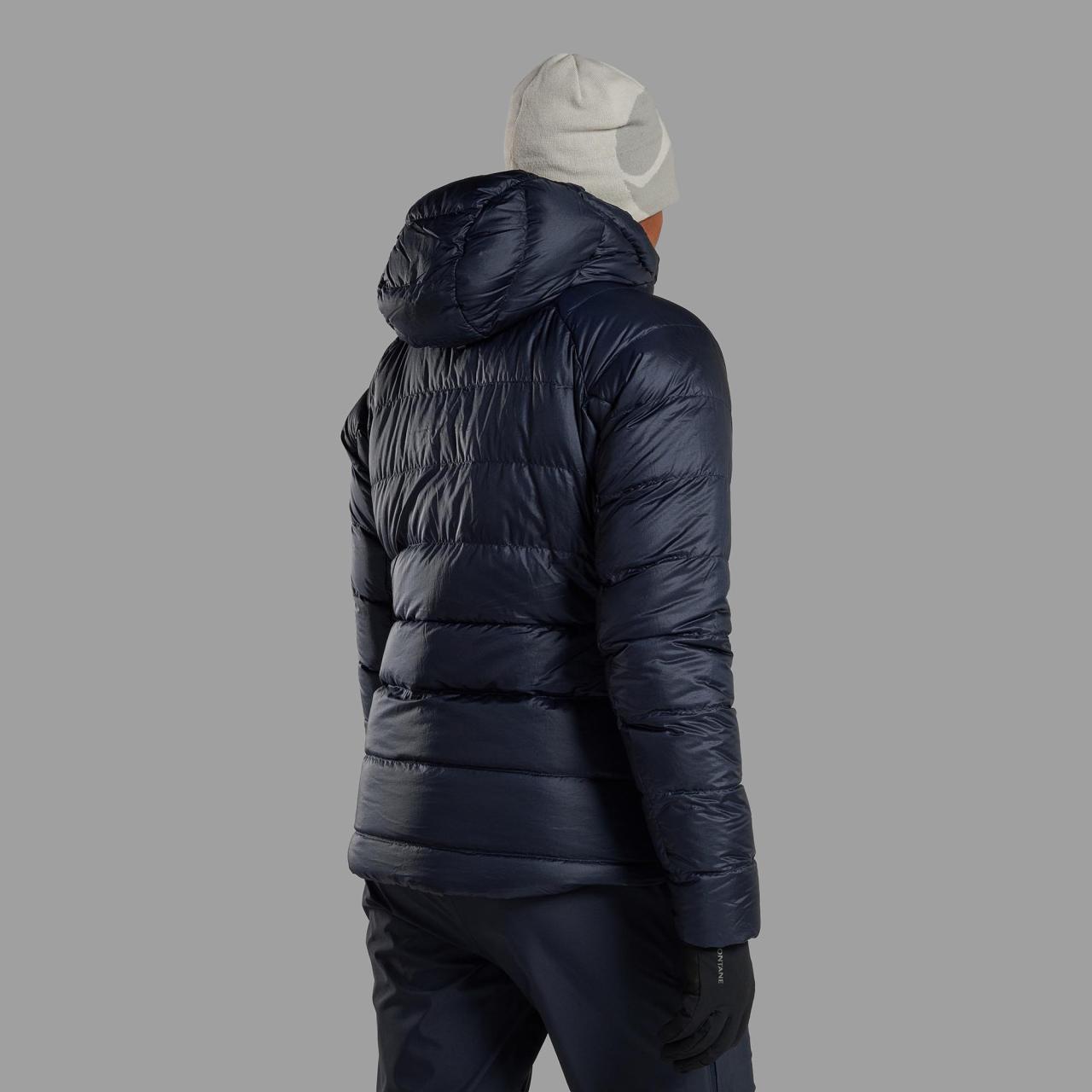 FEM KAMEN HOODIE-ECLIPSE BLUE-UK10/S dámská bunda modrá