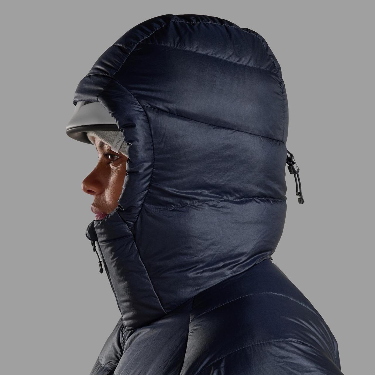 FEM KAMEN HOODIE-ECLIPSE BLUE-UK10/S dámská bunda modrá