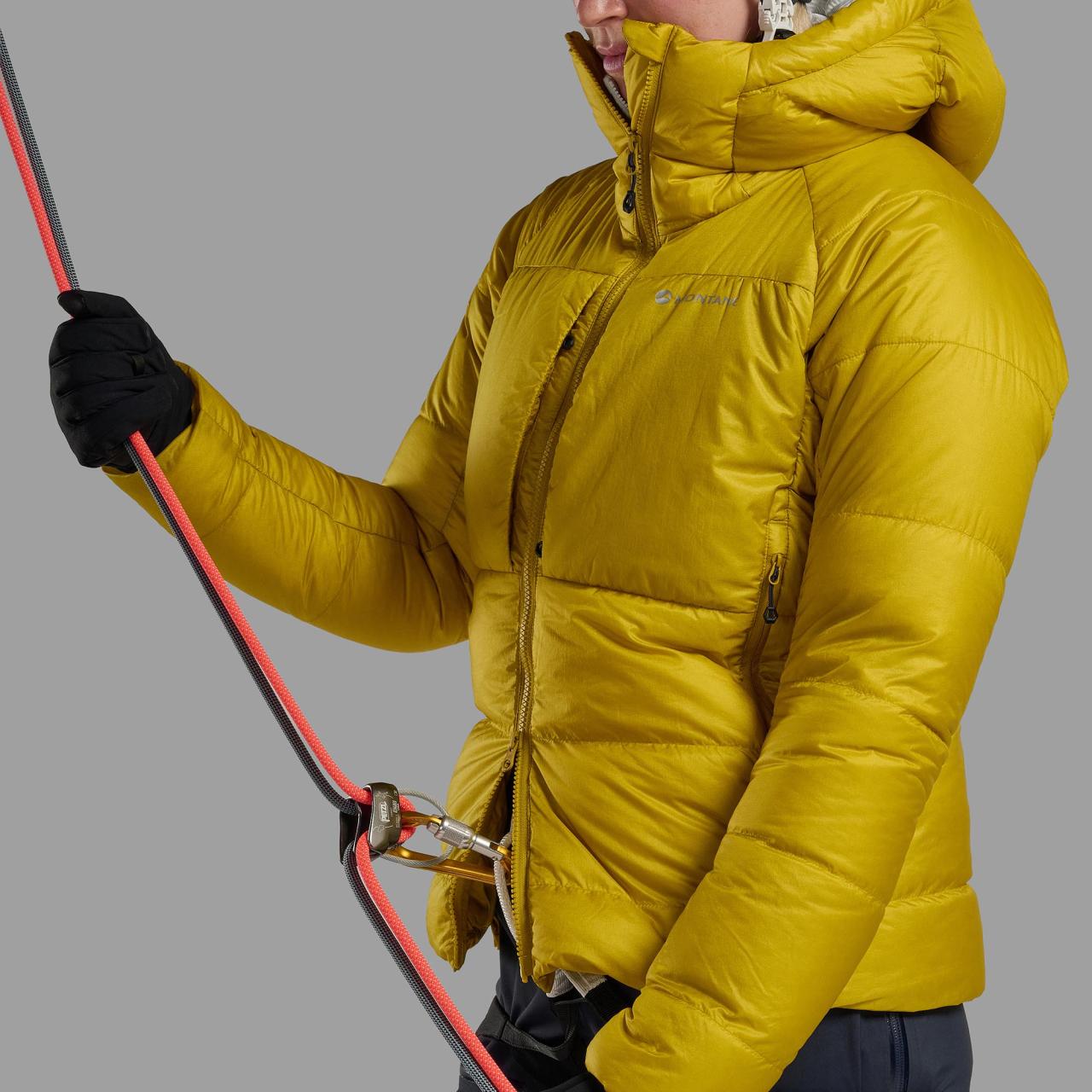 FEM KAMEN XT HOODIE-GINKGO GOLD-UK10/S dámská bunda žlutá