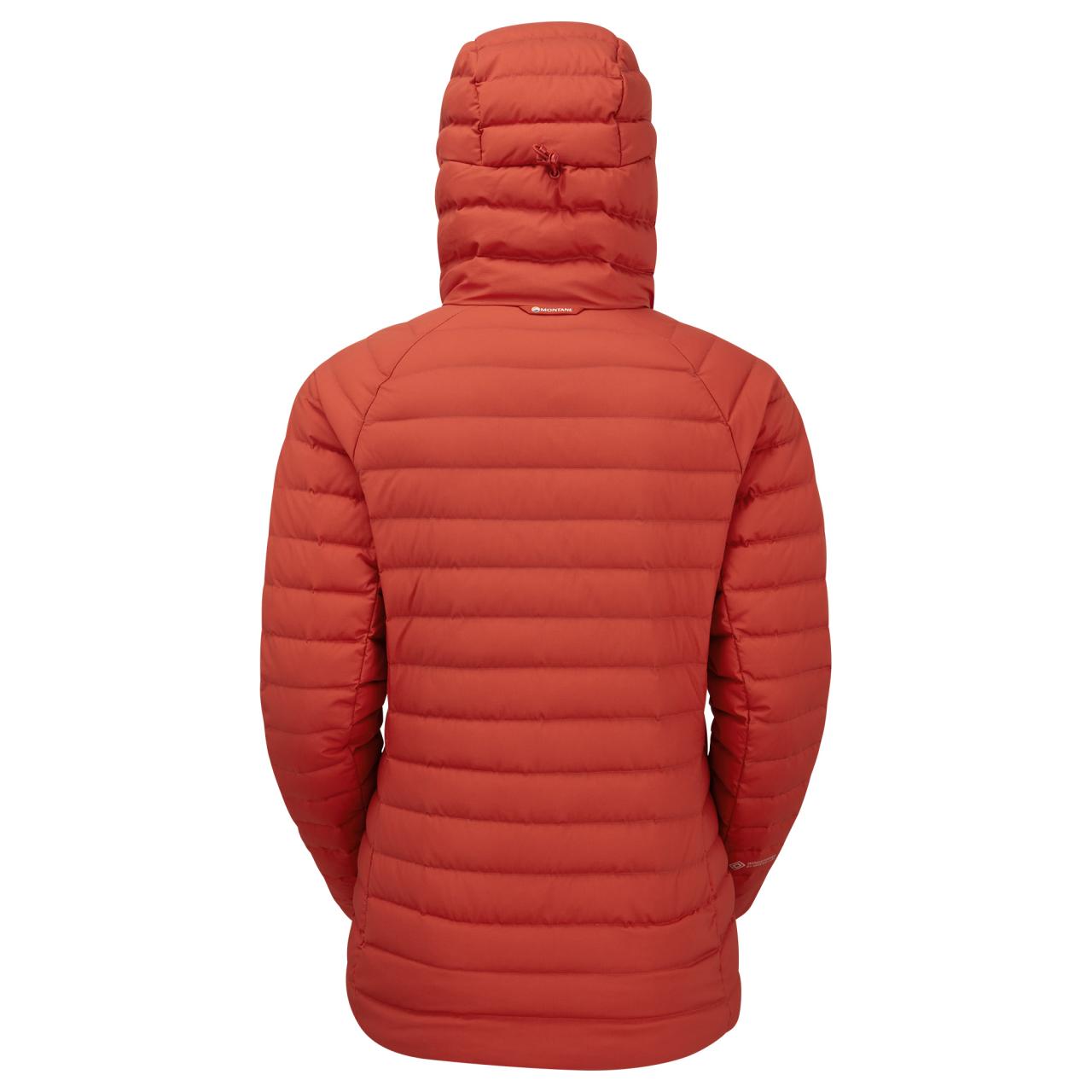 FEM RESOLVE HOODIE-SAFFRON RED-UK12/M dámská bunda červená