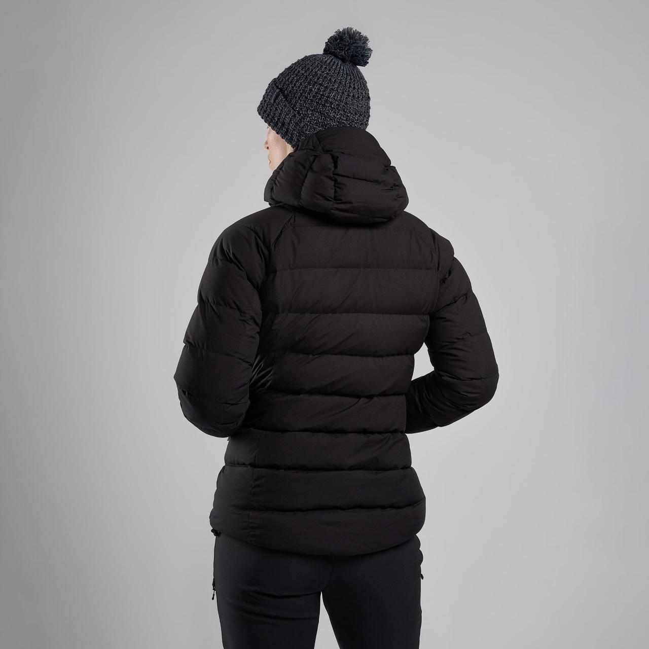 FEM RESOLVE XT HOODIE-BLACK-UK8/XS dámská bunda černá