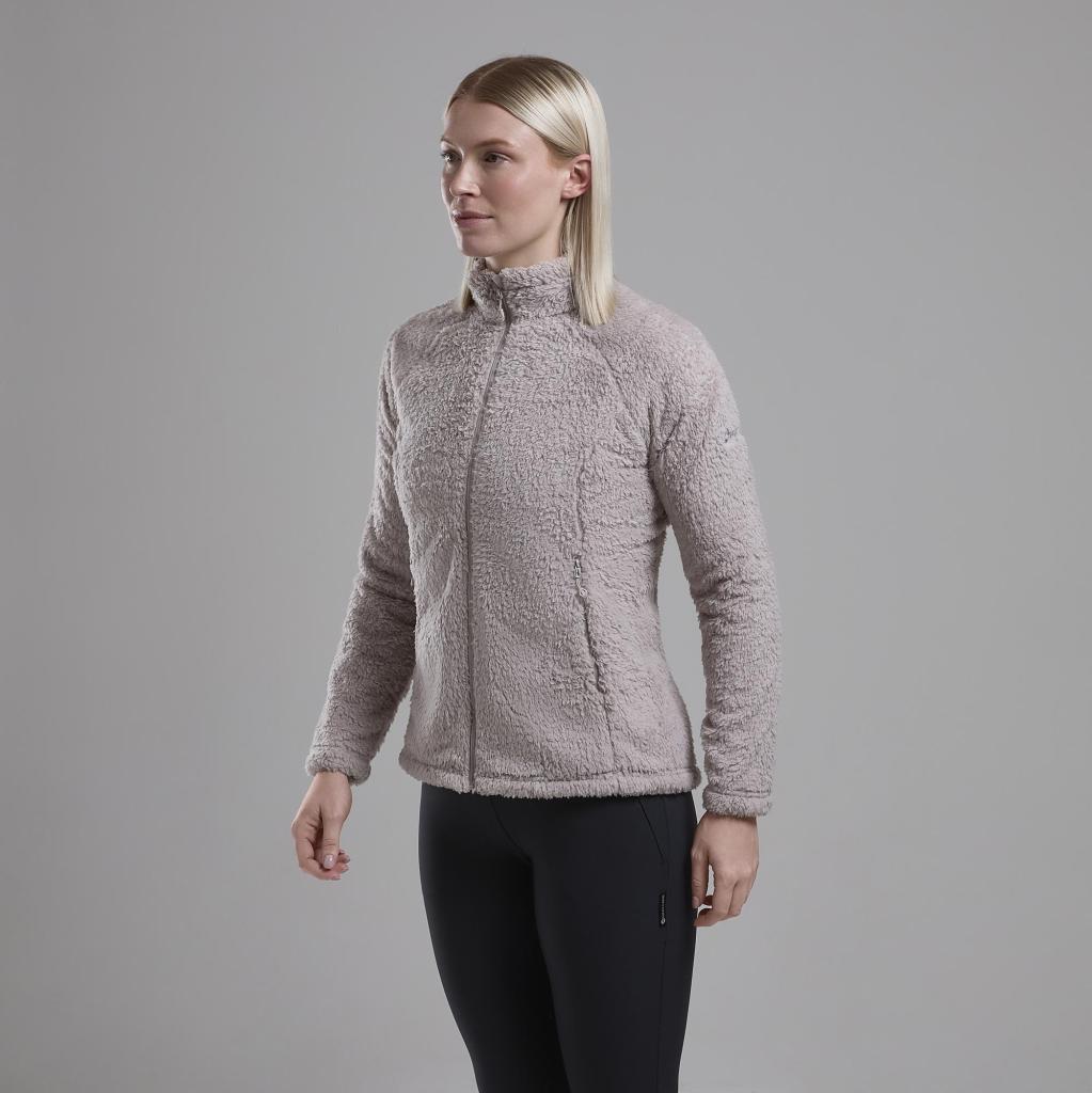 FEM CALDUS JACKET-OYSTER-UK8/XS dámská bunda béžová