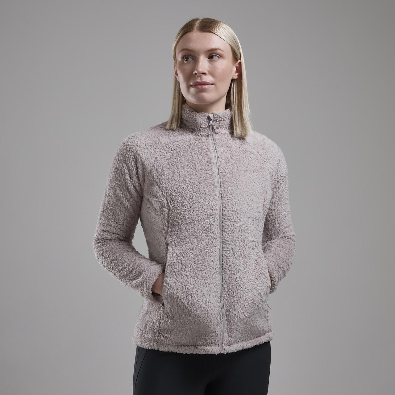 FEM CALDUS JACKET-OYSTER-UK12/M dámská bunda béžová