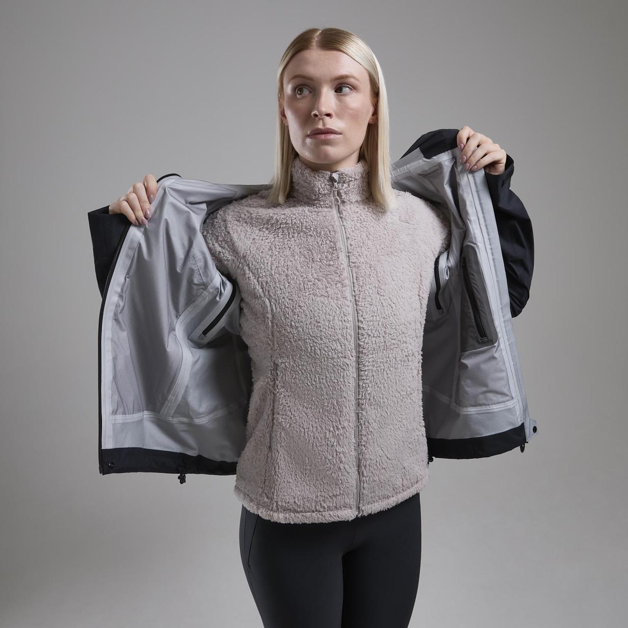 FEM CALDUS JACKET-OYSTER-UK14/L dámská bunda béžová