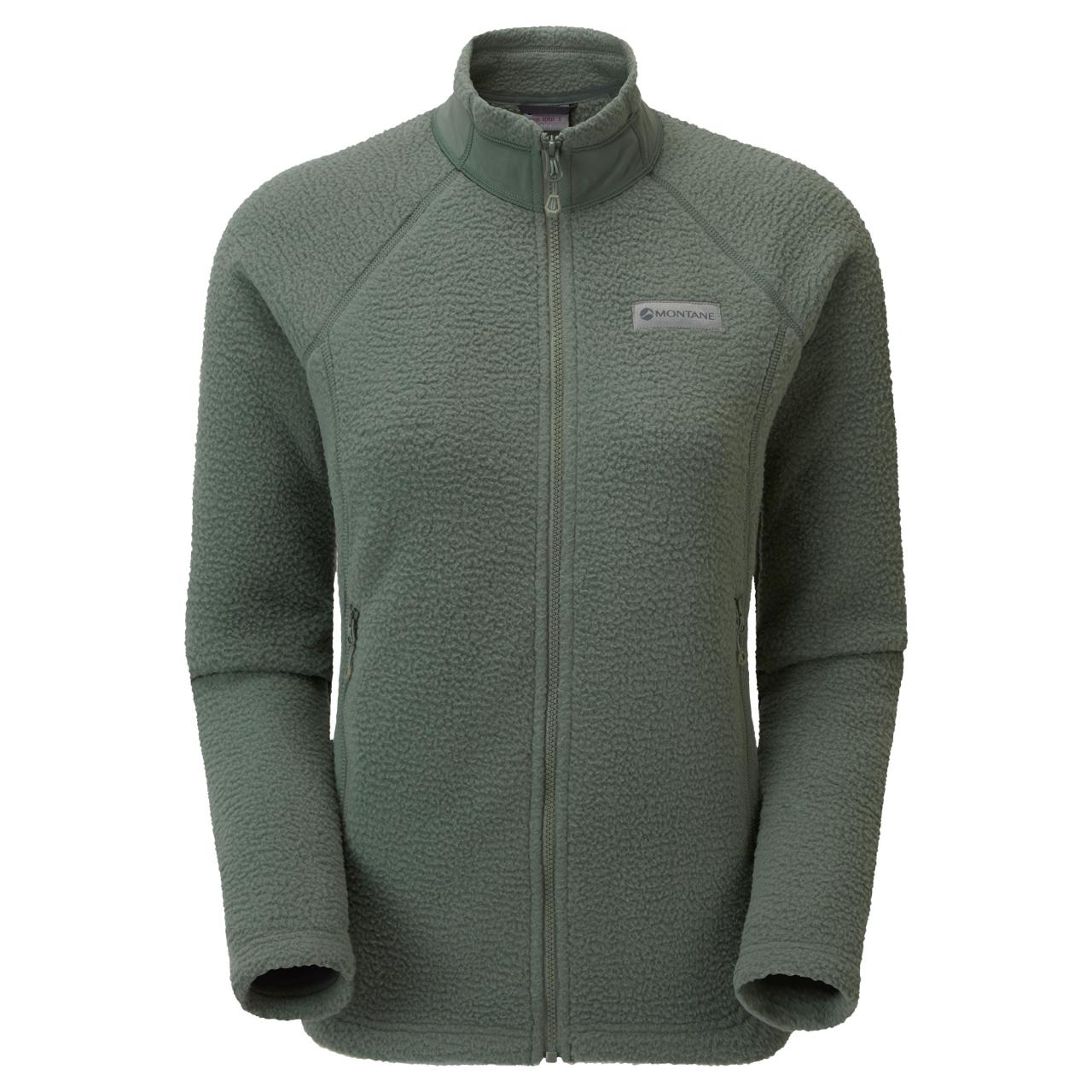 FEM CHONOS JACKET-EUCALYPTUS-UK8/XS dámská bunda tmavě šedozelená