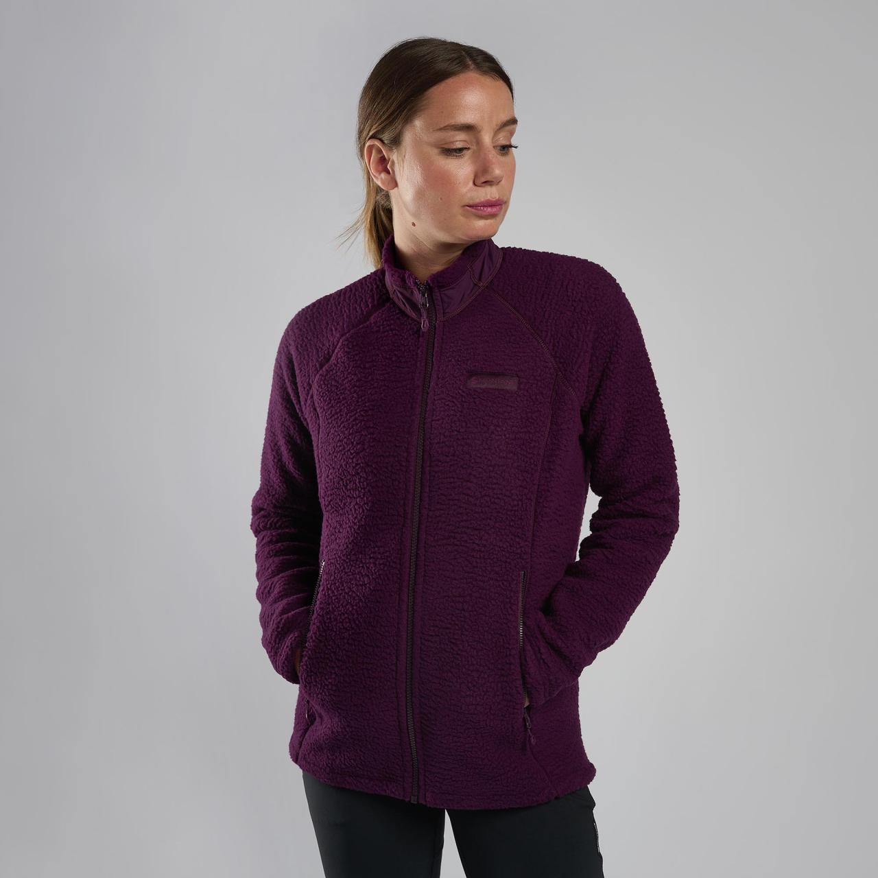 FEM CHONOS JACKET-SASKATOON BERRY-UK8/XS dámská bunda vínová